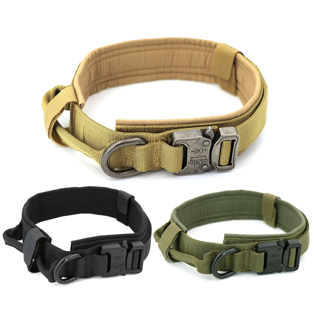 Tactical Dog Collar and Leash Bundle